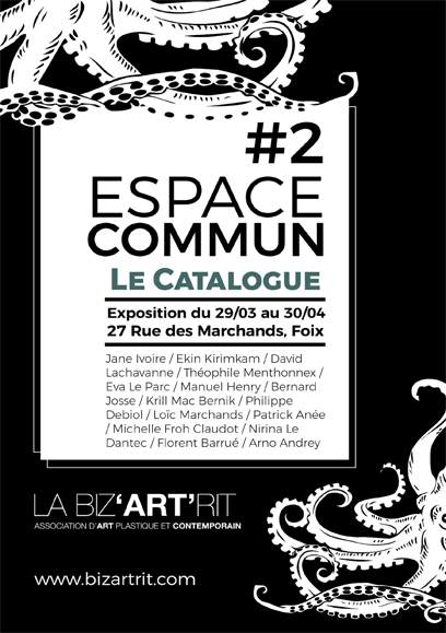 Le Catalogue de l’exposition « Espace Commun #2 ».