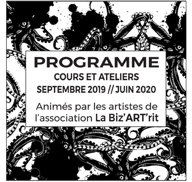 Programme « Cours et Ateliers »  Septembre 2019 // Juin 2020