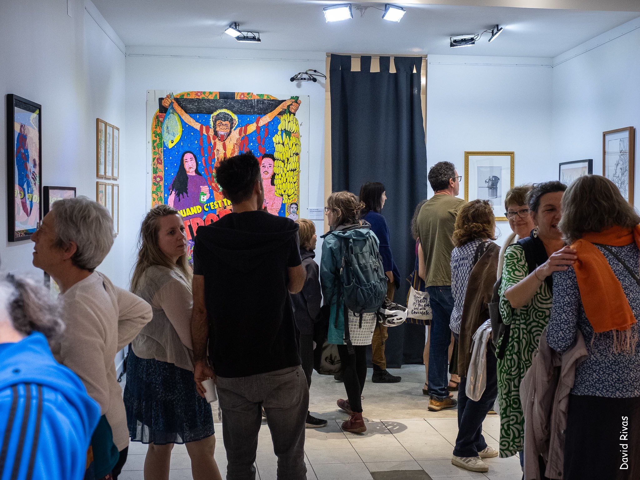 Vernissage de l'exposition « X » : les 10 ans de la Biz'ART'Rit