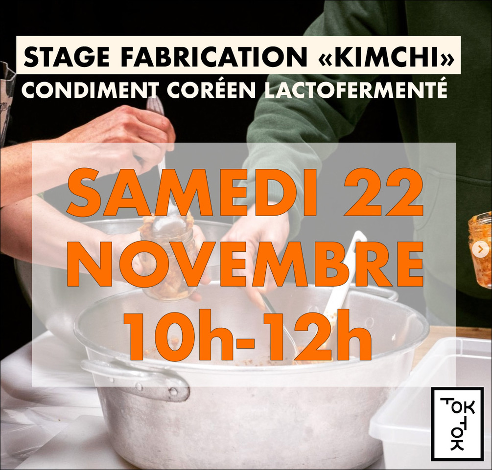 Stage fabrication Kimchi TokTok